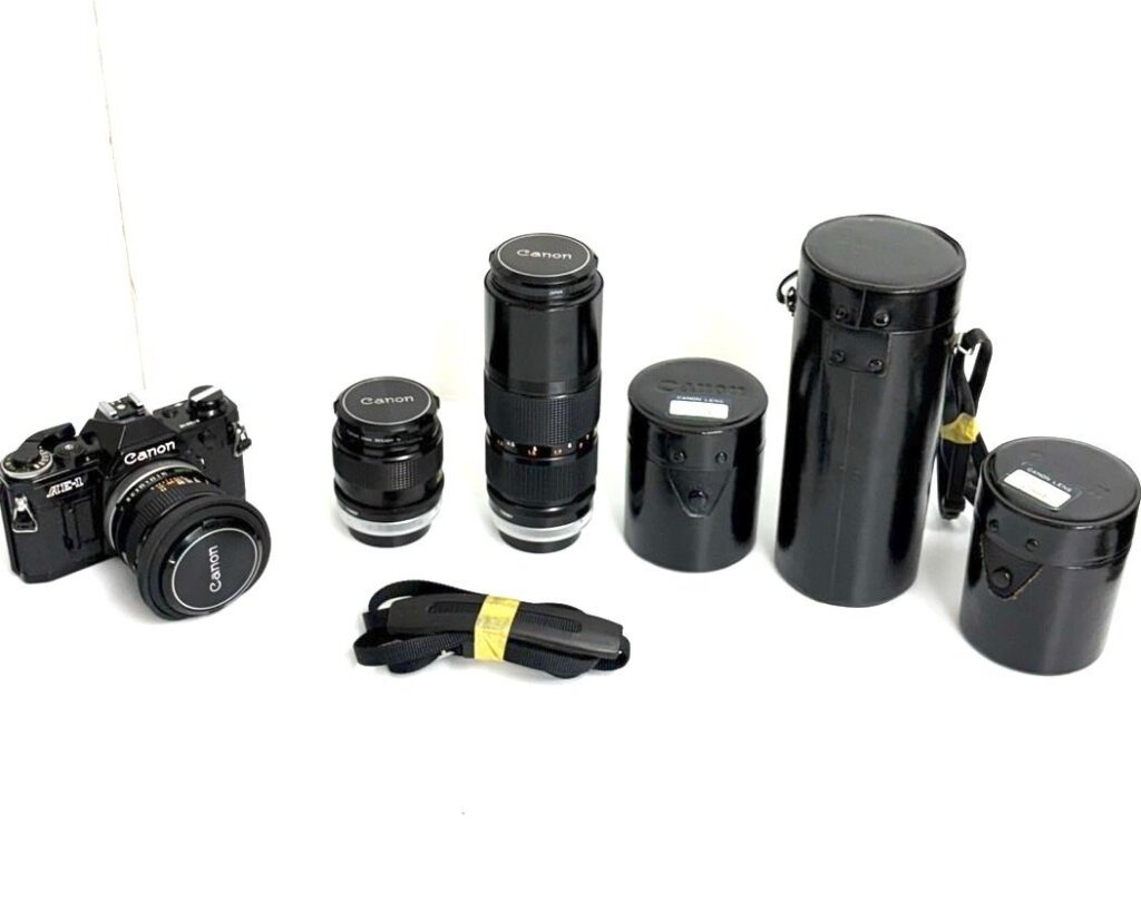 Canon キャノン フィルムカメラ AE-1 レンズ 3点