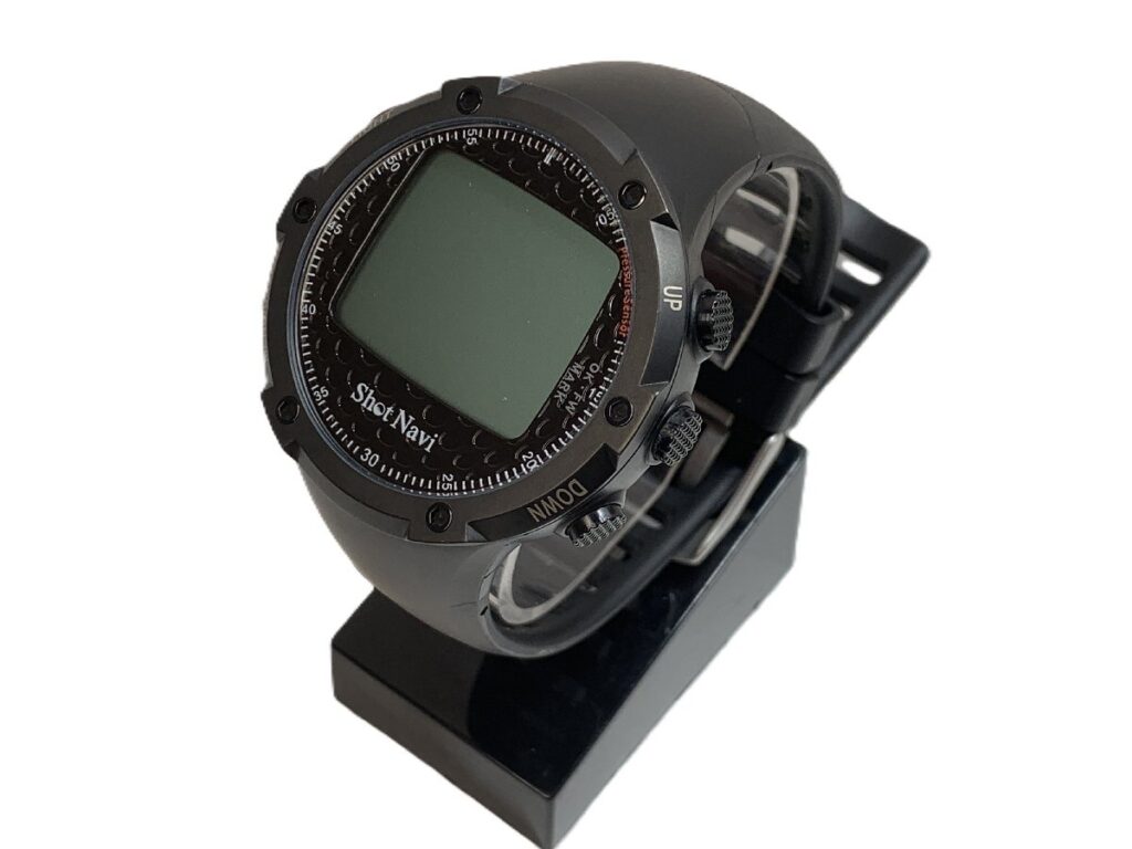 Shot Navi GPSゴルフウォッチ ブラック W1-FW 腕時計型 GPSゴルフナビ ショットナビ Shot Navi W1-FW フェアウェイ