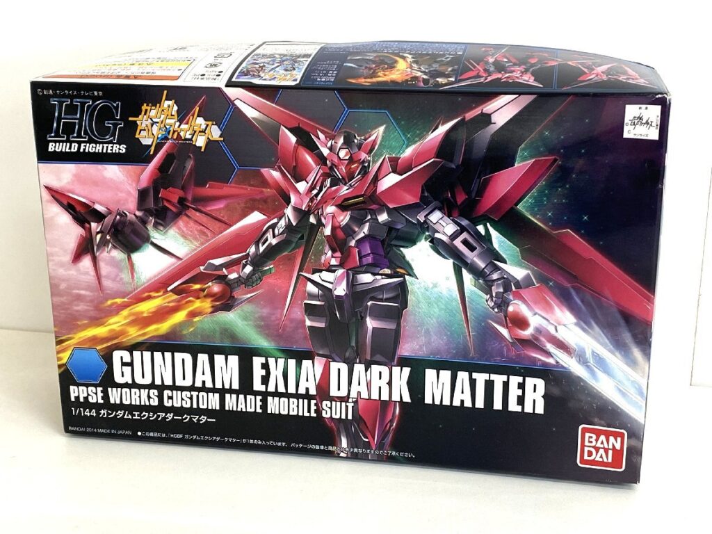 バンダイ HGBF 1/144 ガンダム ビルドファイターズ エクシアダークマター プラモデル