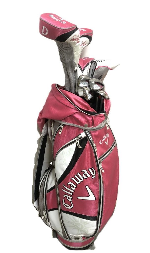 Callaway Solaire gems レディース ゴルフクラブ8本セット FLEX L キャロウェイ ソレイル キャディーバッグ付