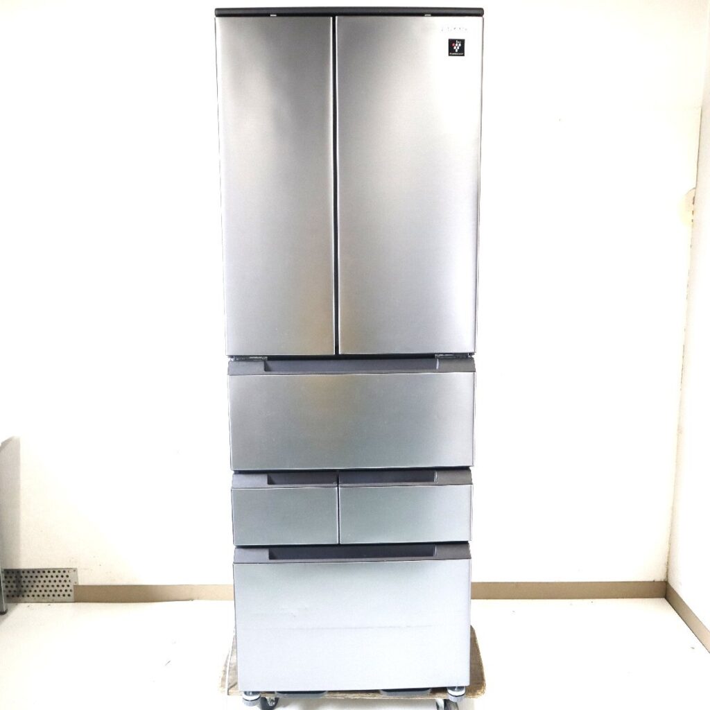 SHARP ノンフロン冷凍冷蔵庫 SJ-MF46M-H 2024年製 6ドア 457L シャープ