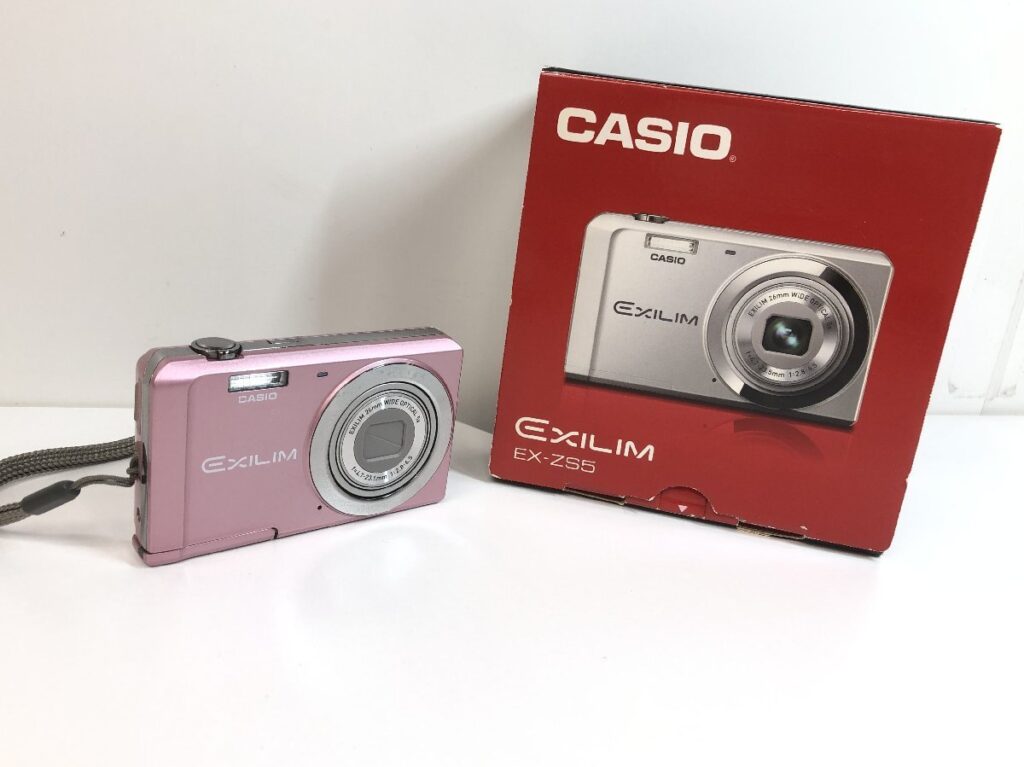 CASIO EXILIM コンパクトデジタルカメラ EX-ZS5 カシオ エクシリム デジタルカメラ 箱付