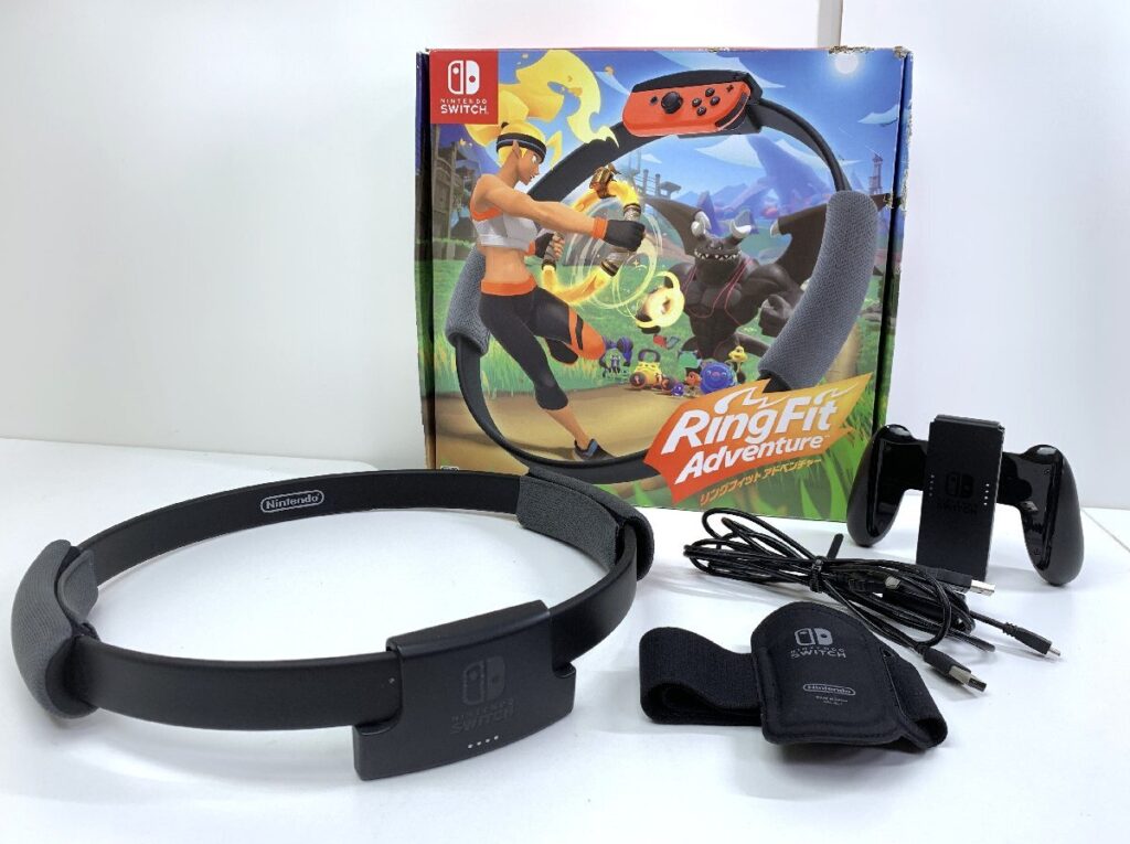 Nintendo Switch リングフィット アドベンチャー ニンテンドースイッチ リングコン ソフトなし 箱付き