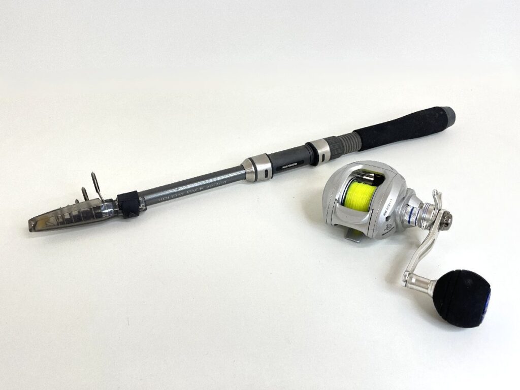 SHIMANO HOLIDAY PACK 20-210T alpha tackle CYBIRD FUNE ST 150PH シマノ 釣り竿 アルファタックル リール セット