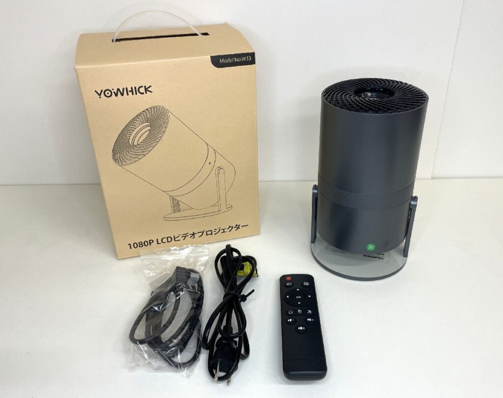 YOWHICK W33 1080p LCDビデオプロジェクター ヨーウィック