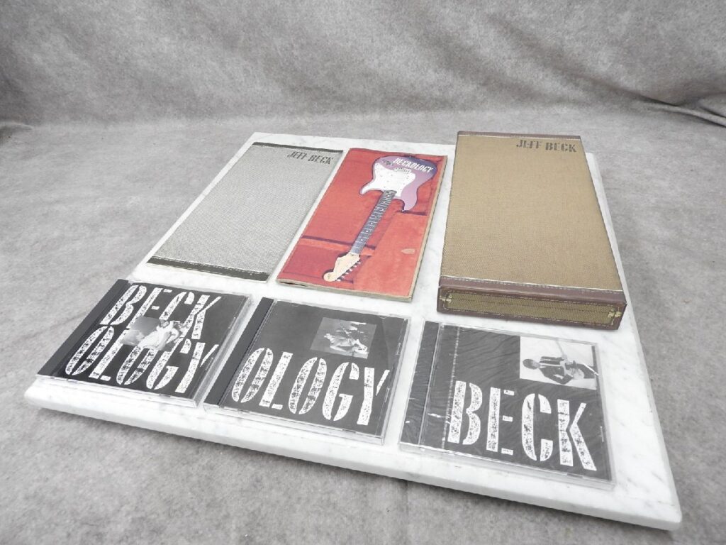 JEEF BECK /BECKOLOGY CD3枚組ボックス全55曲 ジェフ・ベック 一部未開封