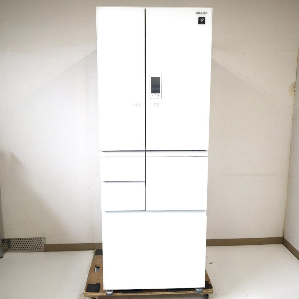 SHARP ノンフロン冷凍冷蔵庫 SJ-GA50E-W 2019年製 シャープ