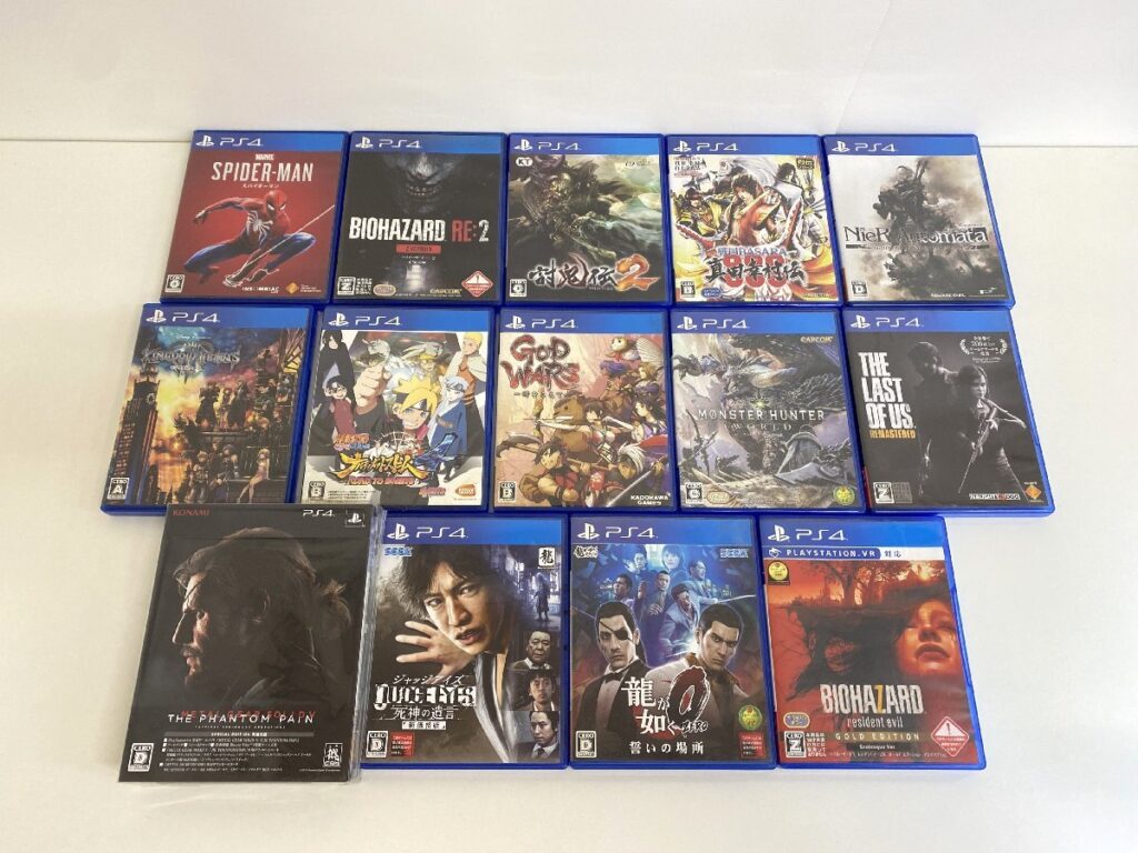 SONY PlayStation4 PS4 ゲームソフト 14本 まとめ売り