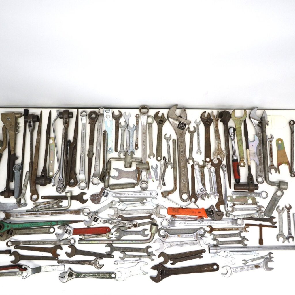 レンチ、スパナ まとめ 工具 ハンドツール 23kg