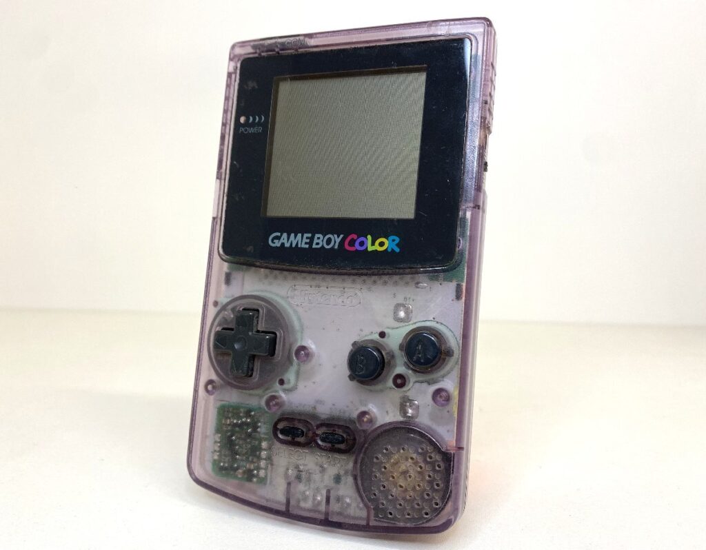 Nintendo GAMEBOY COLOR 本体 クリアパープル CGB-001 任天堂 ゲームボーイカラー ゲーム機