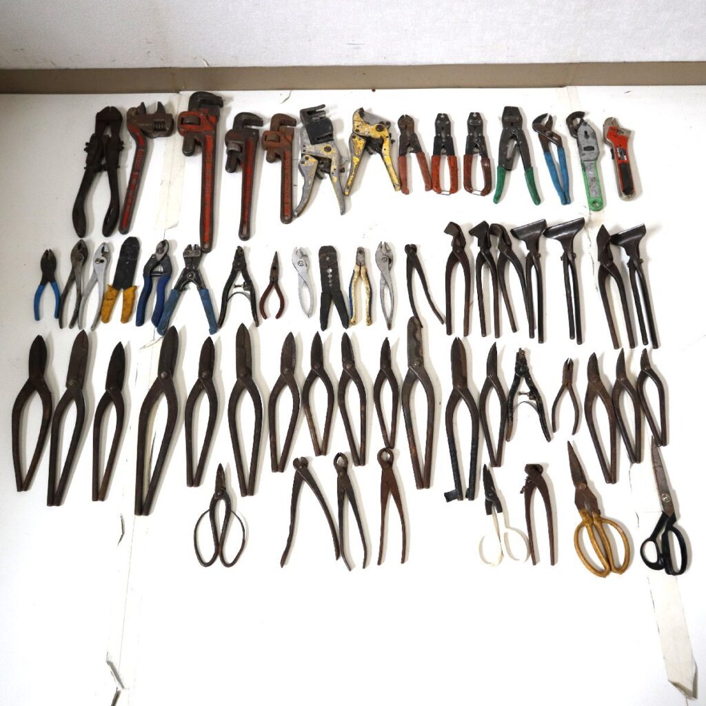 ペンチ、ハサミ 60本 まとめ 工具 ハンドツール