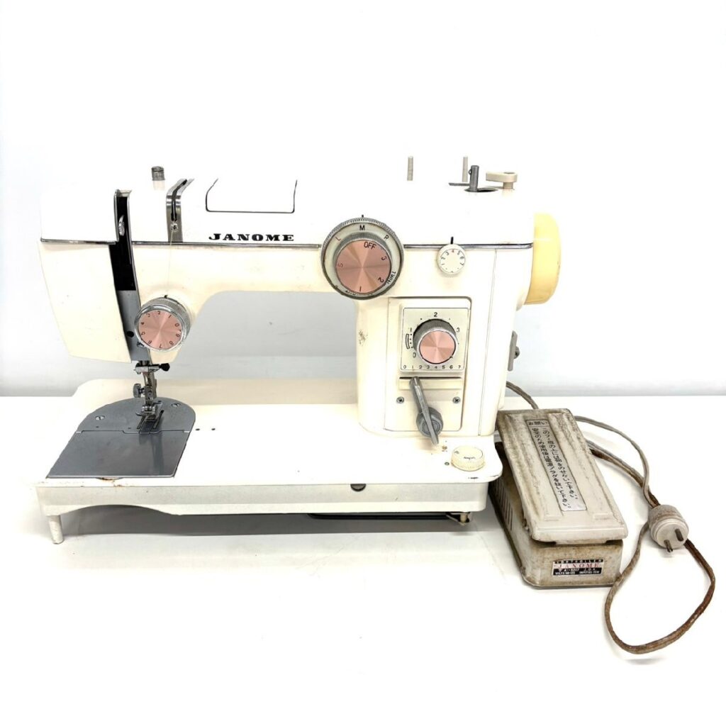 JANOME ミシン model802 フットコントローラー付き ジャノメ ハンドクラフト