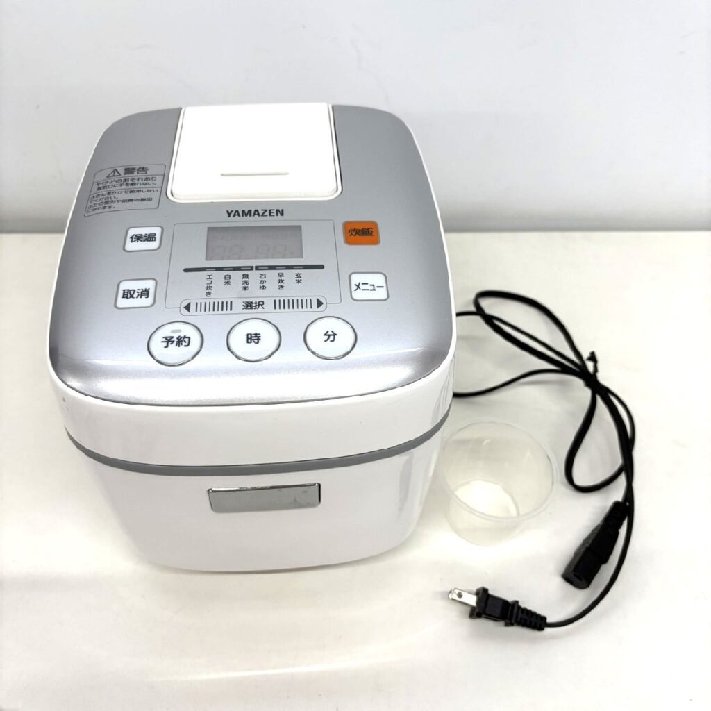 YAMAZEN 山善 マイコン炊飯ジャー YJB-300(W) ヤマゼン