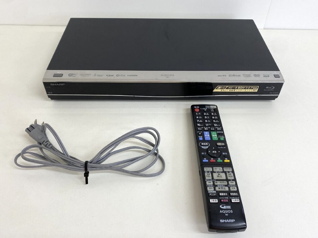 SHARP AQUOS ブルーレイディスクレコーダー BD-W2600 2014年製 シャープ アクオス 映像機器