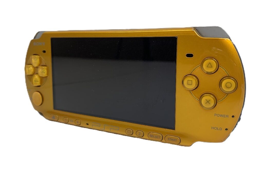 SONY PlayStation Portable PSP-3000 ソニー プレイステーション ポータブル 本体 イエロー