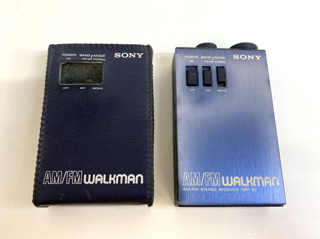 SONY AM/FM WALKMAN 2 BAND RECEIVER SRF-80 ソニー ウォークマン ポータブルラジオ