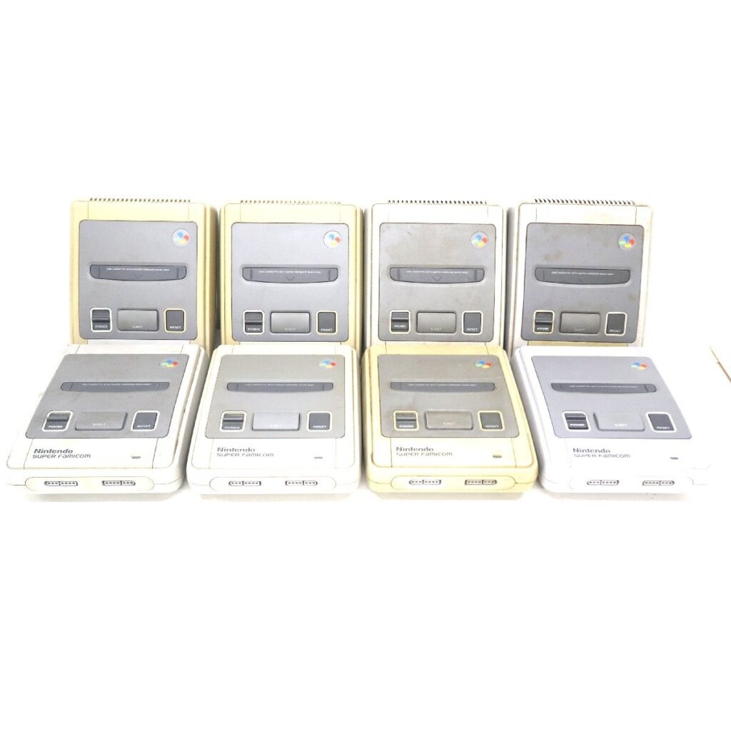 Nintendo スーパーファミコン 8台 まとめ 任天堂 ニンテンドー