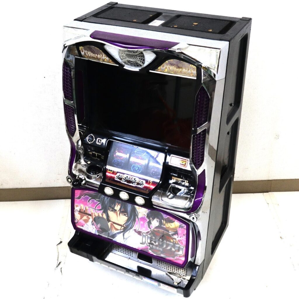 UNIVERSAL MACY バジリスクⅡ-NH スロット台 パチスロ実機 コイン不要機 ユニバーサル メーシー