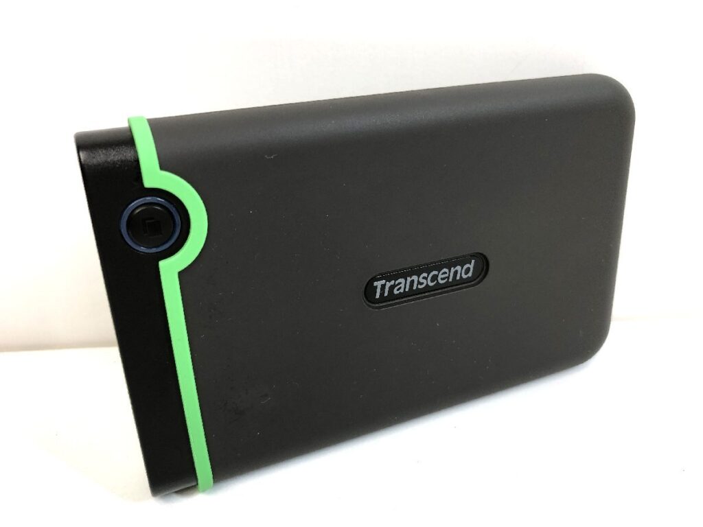 Transcend ポータブル ハードディスクドライブ TS2TSJ25M3 トランセンド HDD 2TB USB3.1 2018年製 耐衝撃 スリムタイプ