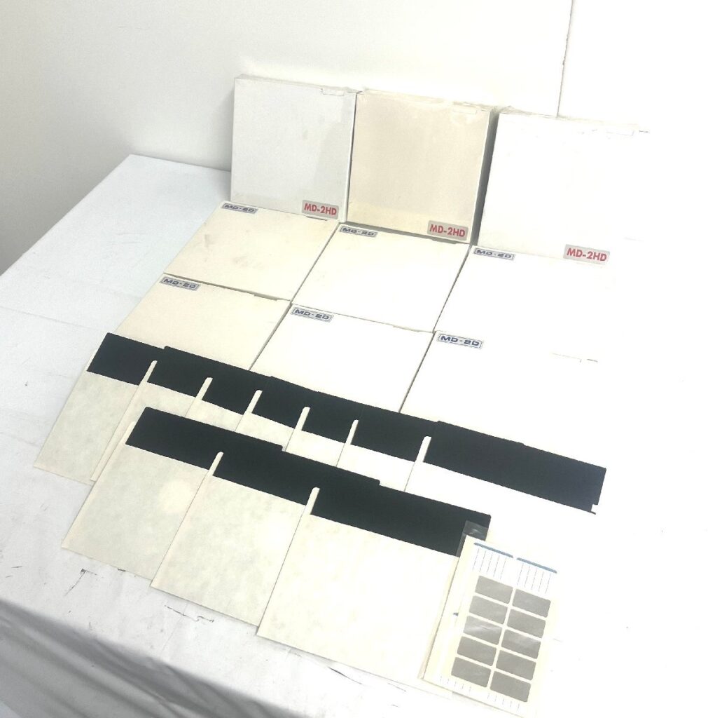 フロッピーディスク MD-2D MD-2HD 詳細不明 ９個セット