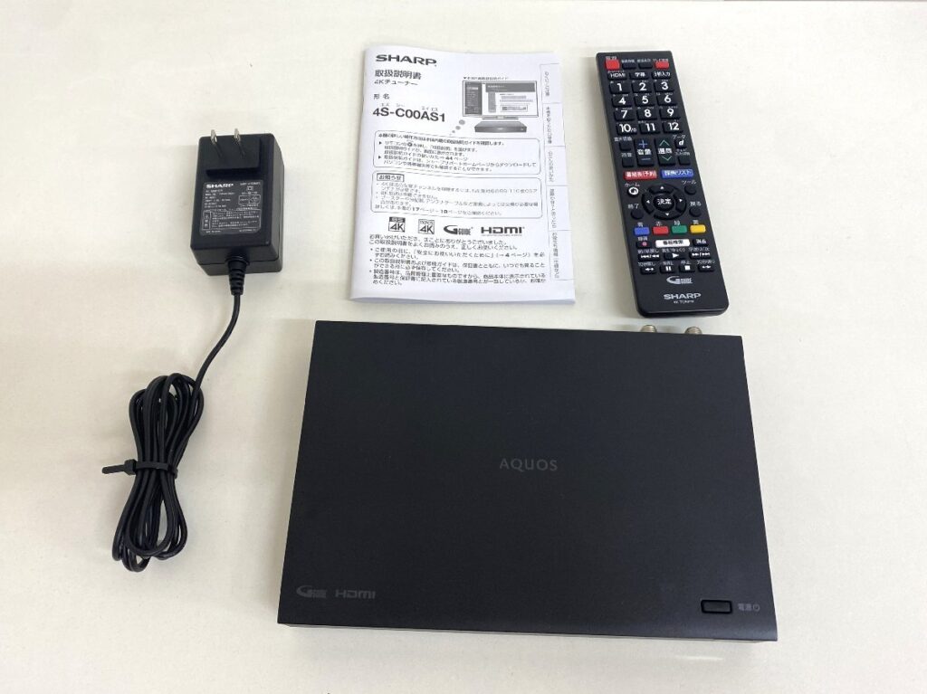 SHARP 4S-C00AS1 4K チューナー 2018年製 シャープ