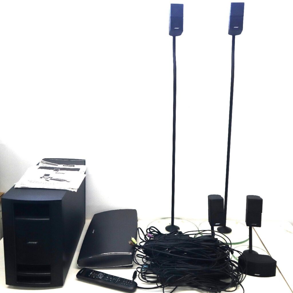 BOSE ホームシアターシステム コントロールコンソール AV35 パワードスピーカーシステム PS48Ⅲ ボーズ