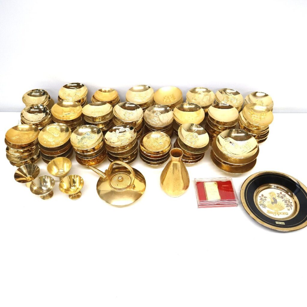 金杯 金メッキ 24KGP 24KT まとめ 総重量10.04kg