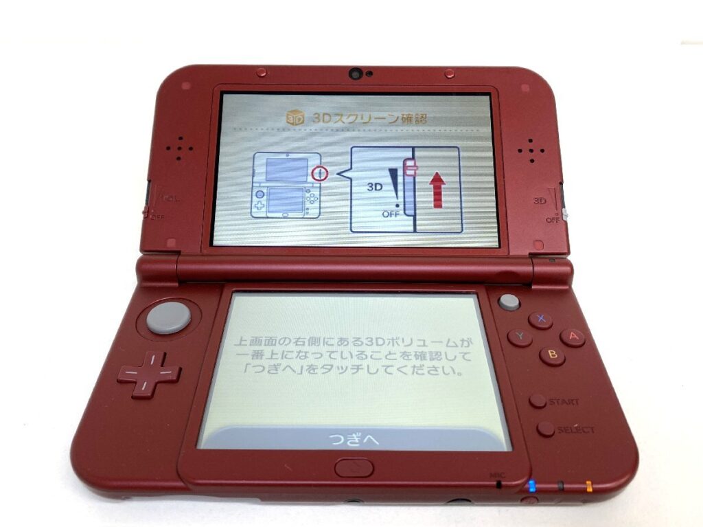 Nintendo new3DS LL RED-001 メタリックレッド 本体 ニンテンドー 任天堂 ゲーム機