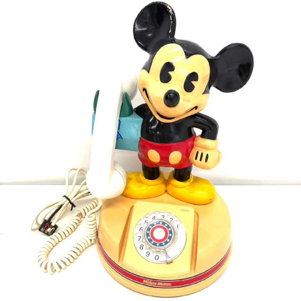 神田通信 電話機 DK-641 ディズニー ミッキーマウスの買取実績【錬金堂】