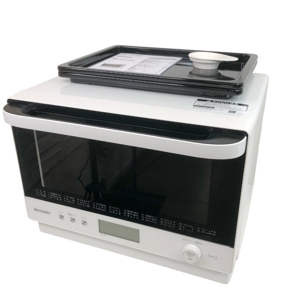 SHARP オーブンレンジ RE-S1100-W ホワイト 2024年製 シャープ 電子レンジ オーブン キッチン家電