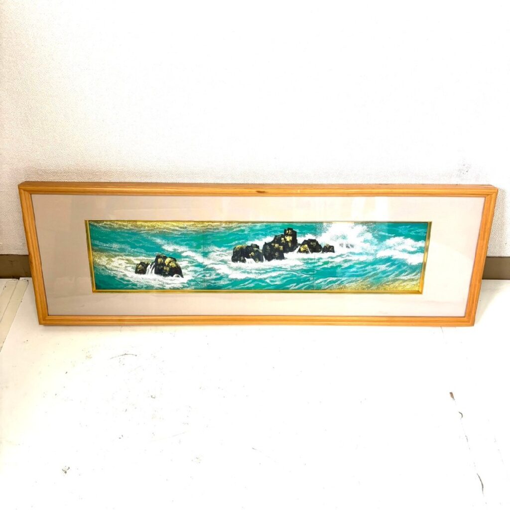 満ち来る潮 東山魁夷 風景画 複製画 模写画