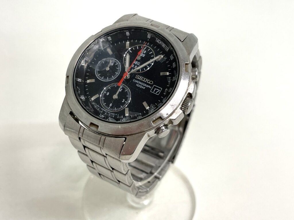 SEIKO CHRONOGRAPH 100M 7T92-0BF0 セイコー クロノグラフ メンズ 腕時計