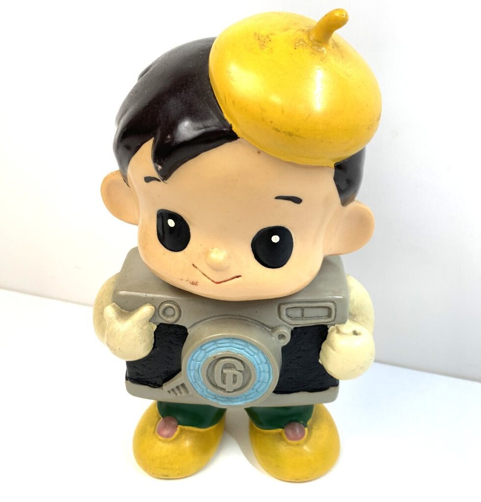 カメラ坊や ソフビ人形 MODERN PLASTIC Co JAPAN ソフビフィギュア