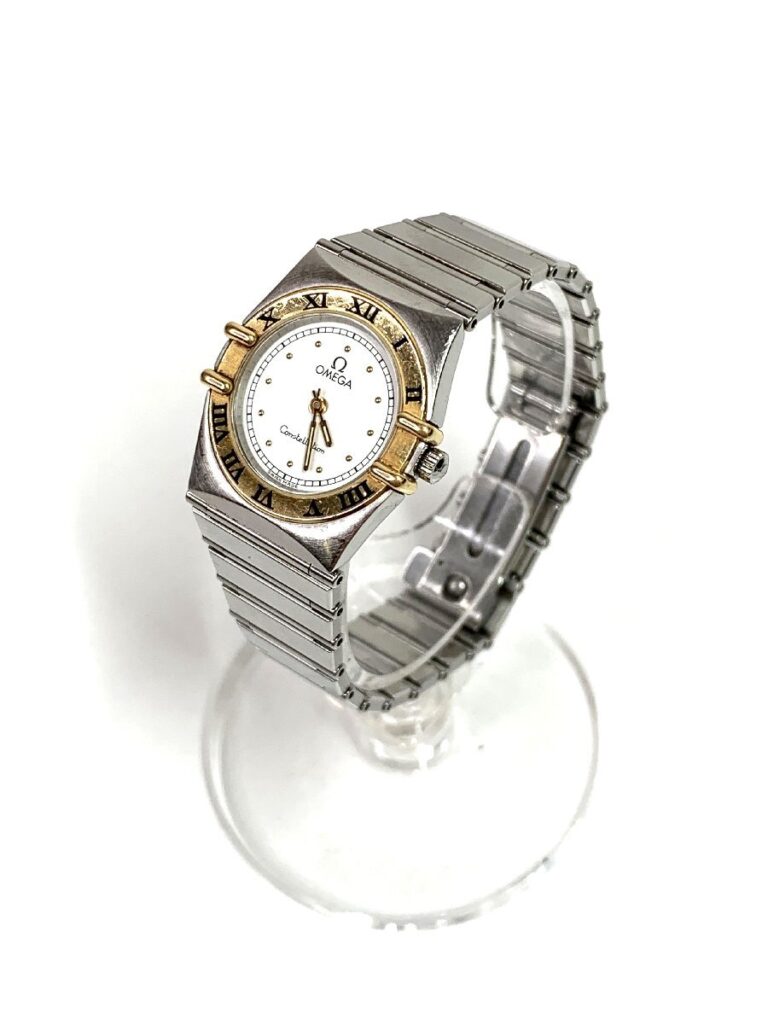 OMEGA Constellation 腕時計 795.1080.1 オメガ コンステレーション 6104/465.6 クォーツ アナログ レディース腕時計
