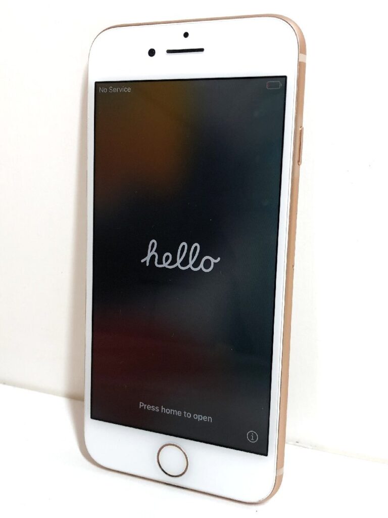 Apple iPhone 8 MQ7A2J/A 64GB ゴールド バッテリー最大容量:85% SIMロックなし IMEI:〇 アップル スマートフォン