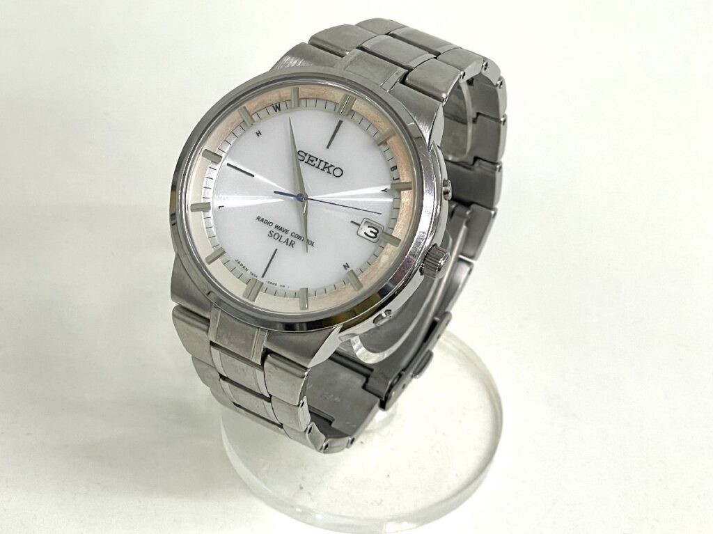 SEIKO RADIO WABE CONTROL SOLAR 7B24-0AZ0 セイコー 電波ソーラー メンズ 腕時計