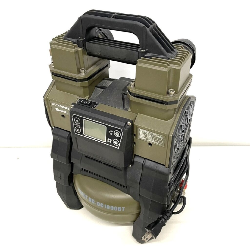 HAIGE エアーコンプレッサー HG-DC1090BT ハイガー
