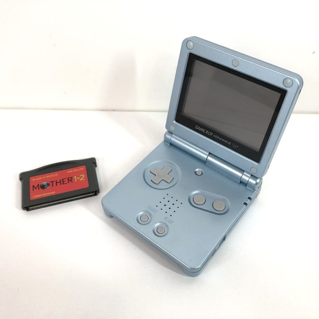 Nintendo GAMEBOY ADVANCE SP AGS-001 ゲームボーイアドバンス MOTHER 1+2 ソフト付 任天堂 ニンテンドー ゲーム機