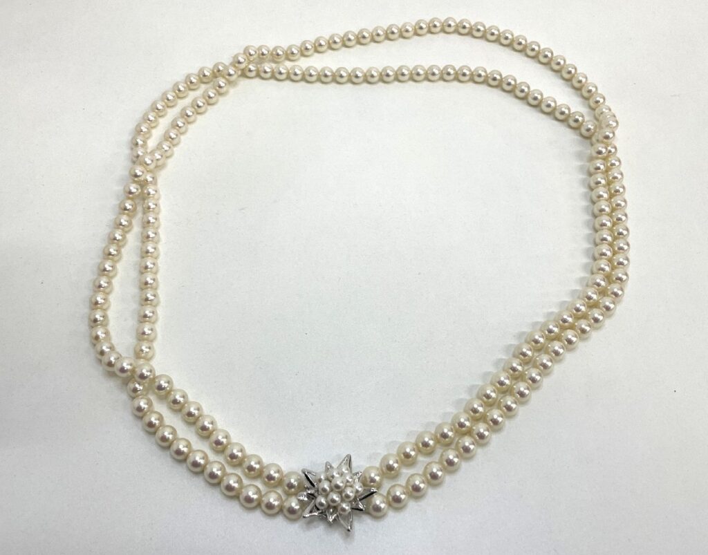 真珠 パール ネックレス 約146ｇ シルバー アクセサリー