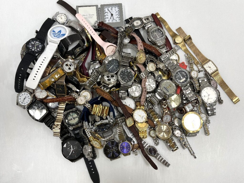 腕時計 まとめ 4.1㎏ CITIZEN/SEIKO/CASIO/LARS LARSEN/Kate spade/adidas 他 時計