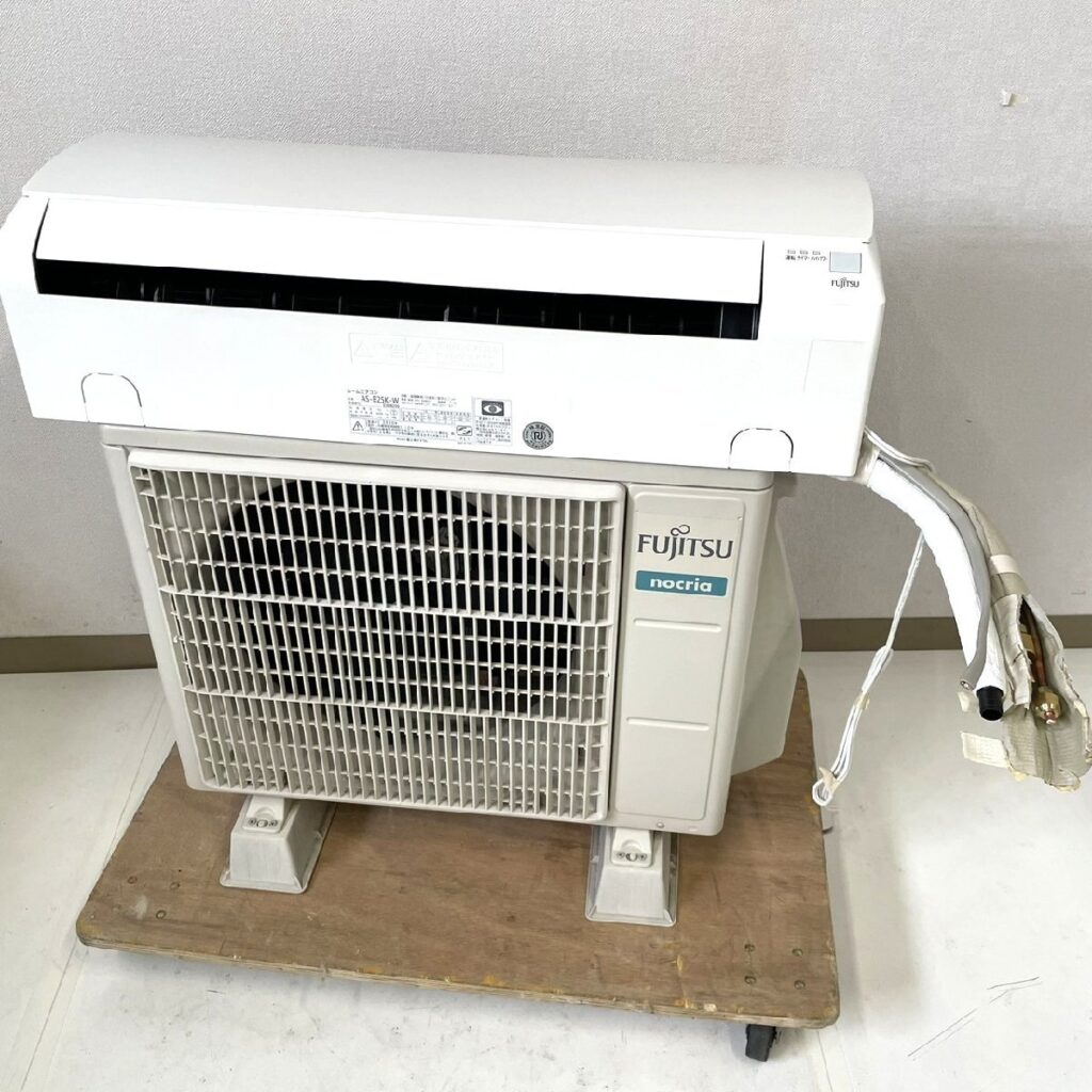 FUJITSU ルームエアコン AS-B25K-W 室外機 AO-B25K 2020年製 8畳用 富士通