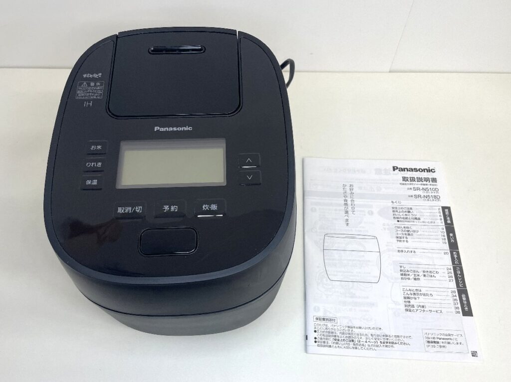 Panasonic 可変圧力IHジャー炊飯器 SR-N510D 2025年製 パナソニック 炊飯器