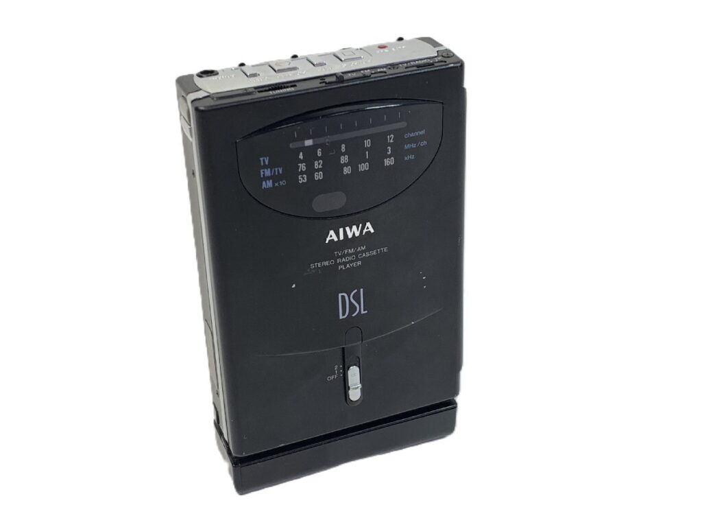 AIWA DSL ポータブルカセットプレーヤー HS-RL30 アイワ カセットプレーヤー