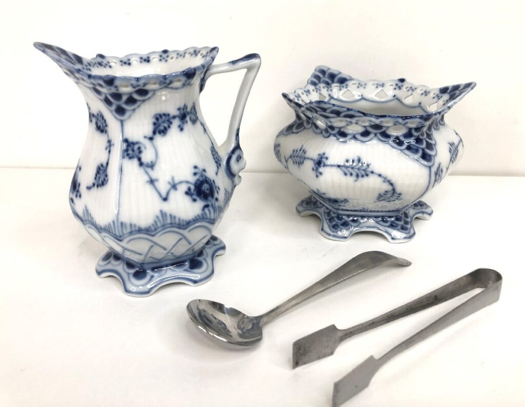 ROYAL COPENHAGEN 394 159 シュガーポット&クリーマー セット ロイヤルコペンハーゲン 食器