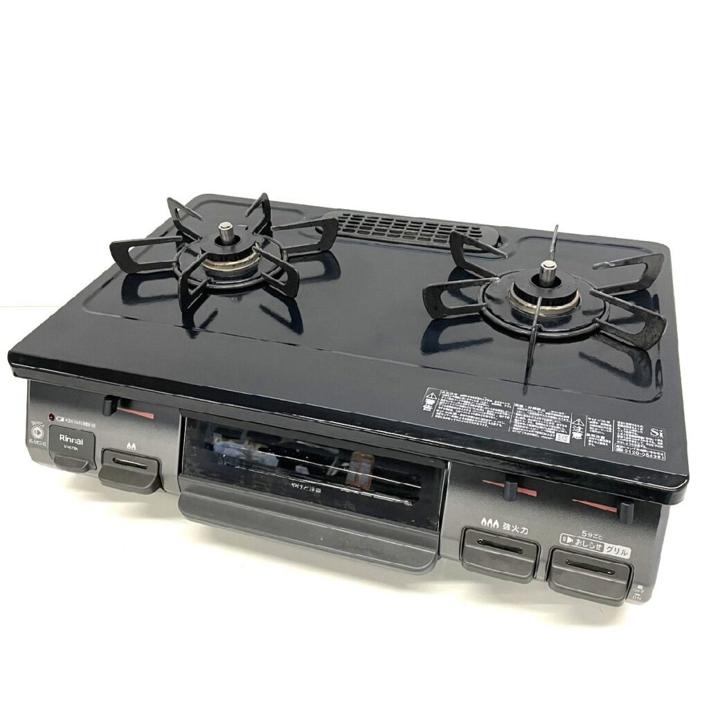 Rinnai ガステーブル VH67BKR RT67JH LPガス用 2025年製 リンナイ