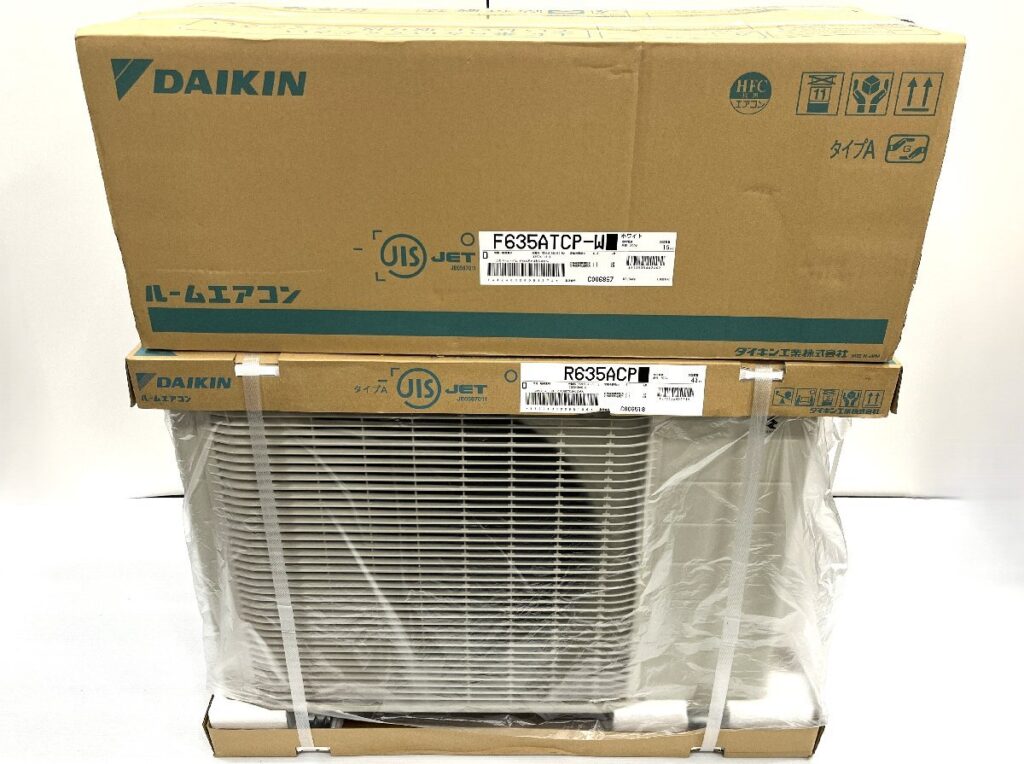 DAIKIN CXシリーズ F635ATCP-W R635ACP ダイキン 2025年製 20畳用 エアコン 室内機 室外機 冷暖房兼用機
