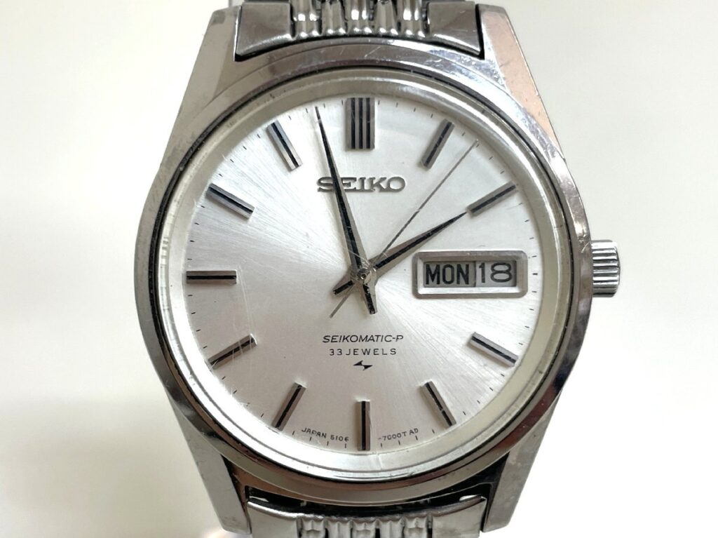 SEIKO 5106-7000 AD SEIKOMATIC-P 33石 セイコー デイデイト 腕時計