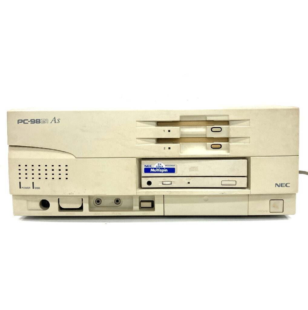 NEC パーソナルコンピューター PC-9821As/U2 通電確認済み