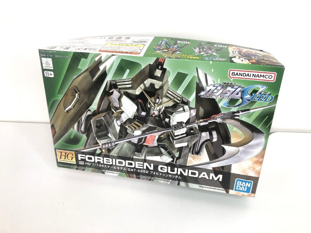 BANDAI FORBIDDEN GUNDAM GAT-X252 SEED 機動戦士 ガンダム シード HG 1/144 スケールモデル フォビドゥンガンダム
