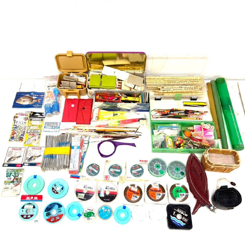 釣り具まとめ 釣り針 釣り糸 他